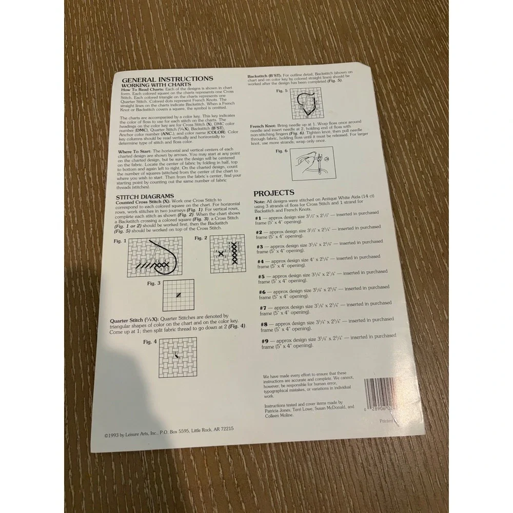 Vtg Cross Stitch Pattern Book Lot From The Psalms Part 3 Cross Stitch Sampling
